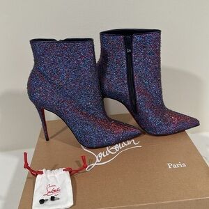 Christian Louboutin so Kate starlight boots size 38 NWT